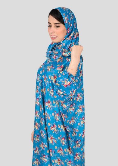 صورة شرشف صلاة نسائي مع طرحة